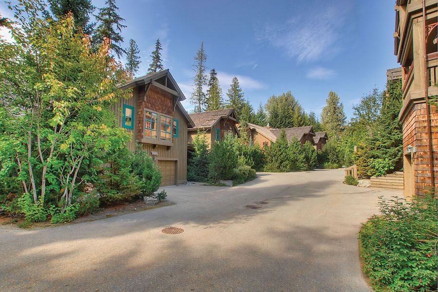 The Woods townhomes in Benchlands, Whistler