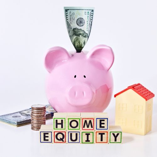 Home equity concept graphic from the original article