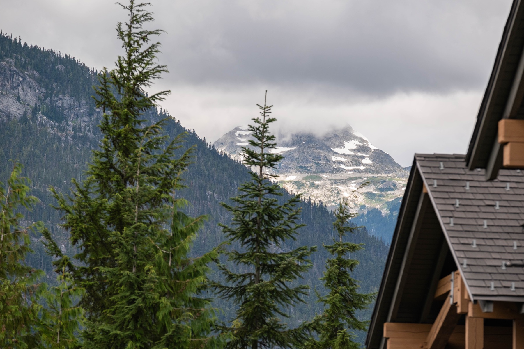 Mountain and forest view beside a Taluswood Place home
